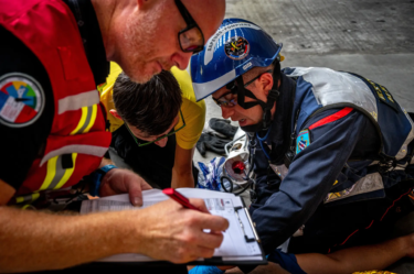 pompiers en intervention